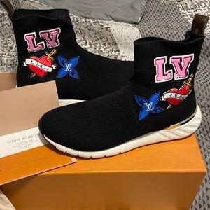 Authentic Louis Vuitton sock sneakers. Perfect condition, worn a few times…